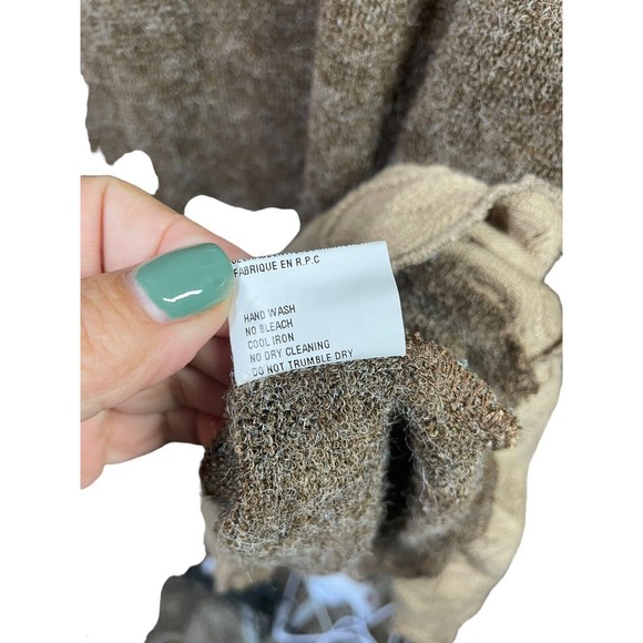 Simply Couture Wool Blend Knit Embellished Sweater Dress Medium Cottagecore - Picture 11 of 15